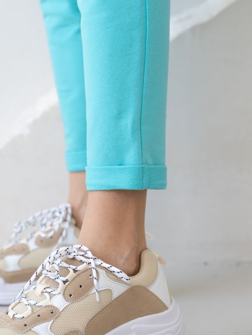 Брюки жен.арт.371-3,мятные - Binita фото 8