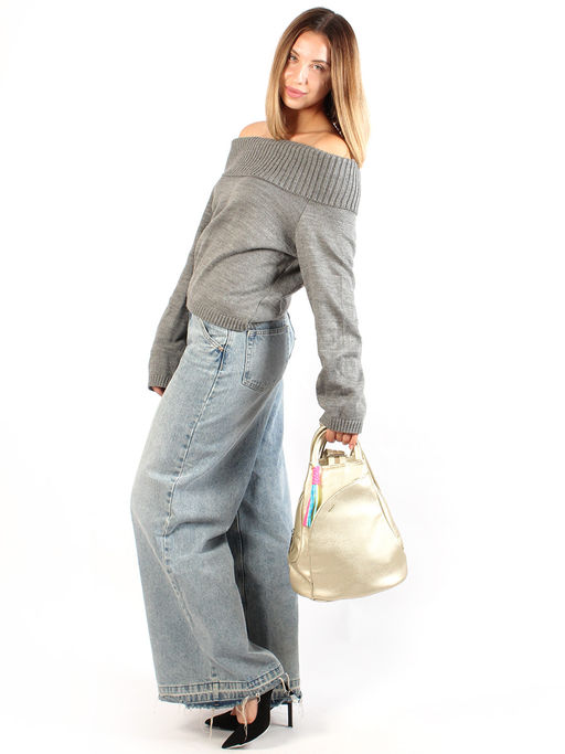 LACCOMA рюкзак Кэрри-золотистый эко кожа хлопок