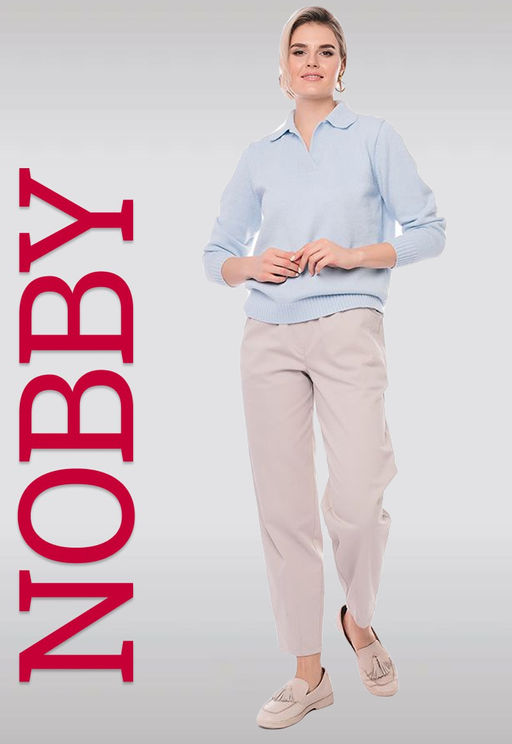 NOBBY, Женские брюки 69-212/6 (платина) фото 7