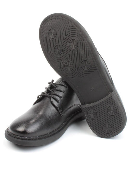 03-DCO127-1 BLACK Полуботинки женские (натуральная кожа)