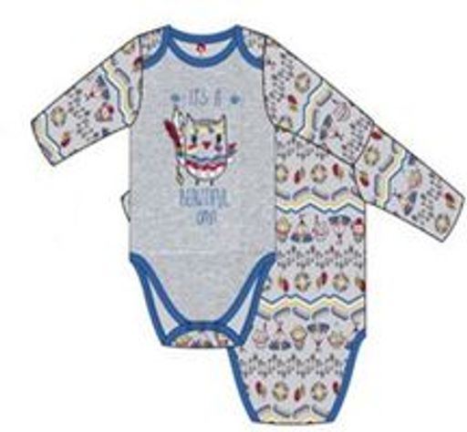 CRB wear/CWB 4134Боди, серый/Ex.Cherubino