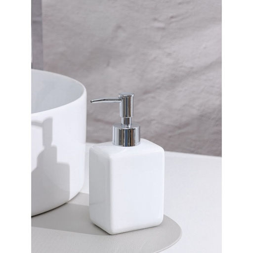 Дозатор для мыла SAVANNA Природа, 350 мл, белый фото 3