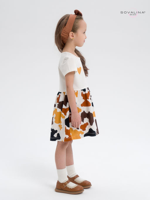 Платье Лето тофу-муму сердечки LE - Sovalina фото 14