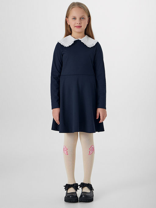 Цена за 3 пары! Колготки детские бежевые с бантиком - Mark formelle фото 2