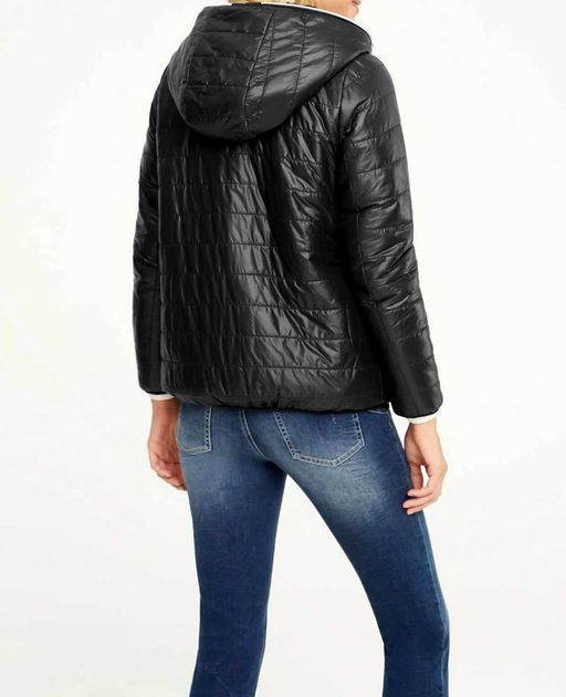 Куртка двухсторонняя, черная - Linea tesini фото 5