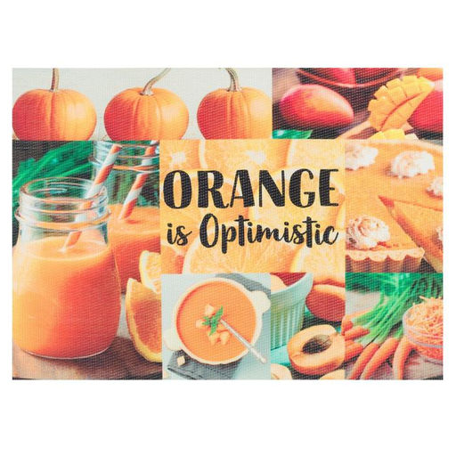 Салфетка на стол ORANGE is Optimistic 29*40 см - Доляна фото 2