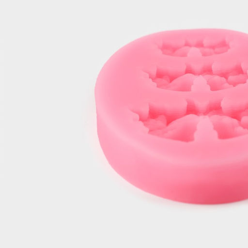 Молд для заливки новогодний Колокольчики, силикон, 8.6?5.2 см, розовый - Simaland фото 5