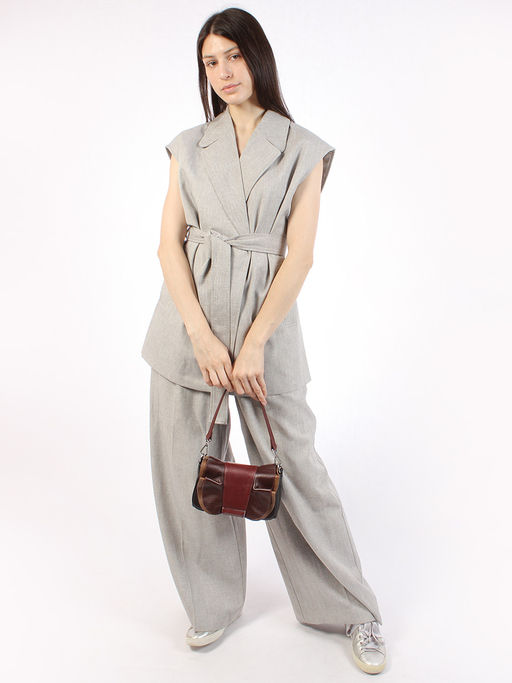 LACCOMA сумка Y2298A-мультицвет натуральная кожа полиэстер