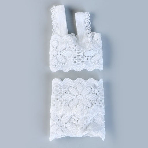 Одежда для кукол Кружевное белье, цвет белый - Simaland фото 8