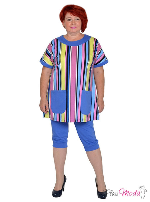 Туника Модель №1660 размеры 44-84 - Plusmoda фото 5