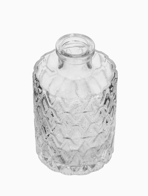 Ваза «Миниатюра», h=8-13 см, набор 12 шт., стекло, прозрачная