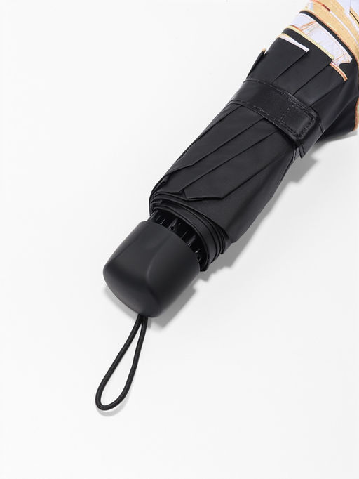 Зонт механический Цветочный букет, эпонж, 4 сложения, 8 спиц, R=49/55 см, d=98 см, МИКС