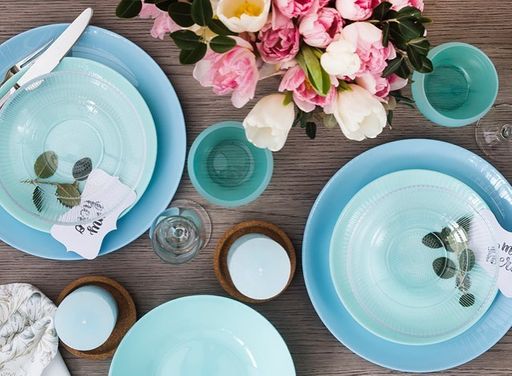 Тарелка десертная ДИВАЛИ ЛАЙТ ТЮРКУАЗ 19см - Luminarc фото 3