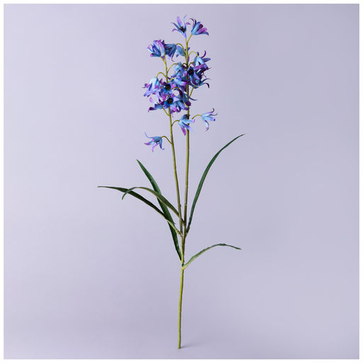 ЦВЕТОК ИСКУССТВЕННЫЙ КОЛОКОЛЬЧИК ВЫСОТА=60СМ. - Lefard фото 2