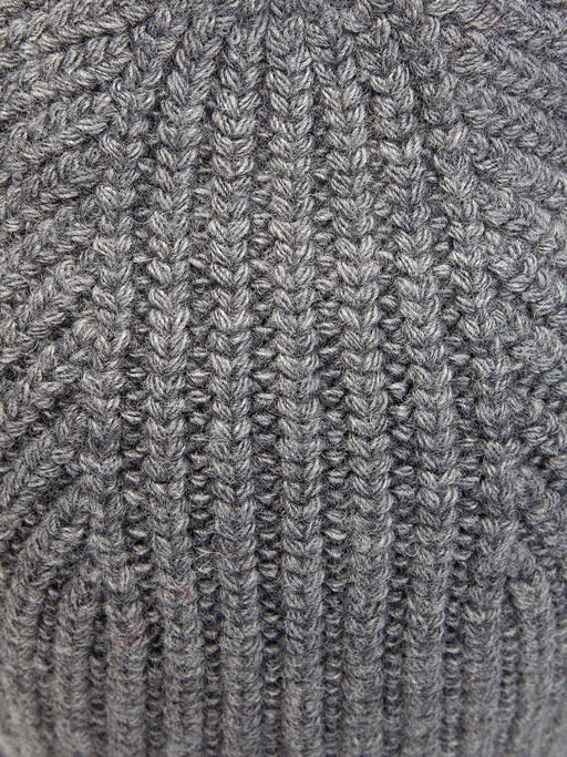 Шапка жен. шерсть+акр LB-N88044 grey melange - Labbra фото 7