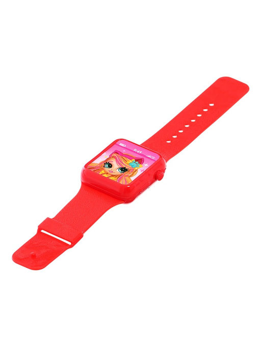 Часы детские музыкальные «Чудесная принцесса», звук, розовый