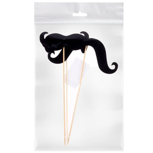 Усы набор для фотоссессии, 3 шт. - Страна карнавалия фото 4