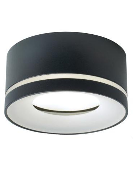 Светильник потолочный 12W, 230V, GX53, черный, HL457