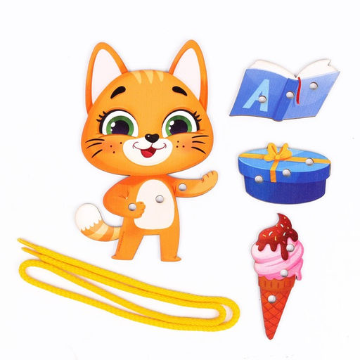 Шнуровка Котик - Лесная мастерская фото 3