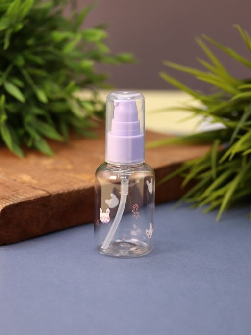 Дорожная бутылочка "Animal aloha hare", purple (50 ml)