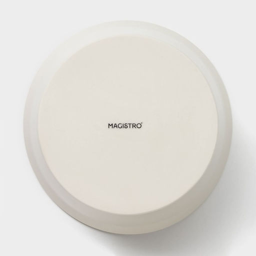 Салатники Magistro Whitewarm, 380/700/1.2 л, d=12/16/20.5 см, набор 3 шт., фарфор, белые  фото 5