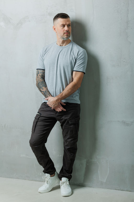 спортивная футболка 92% хлопок, 8% лайкра - Relay фото 64