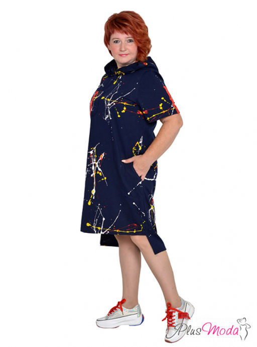 Платье Модель №1305 размеры 44-84 - Plusmoda фото 9