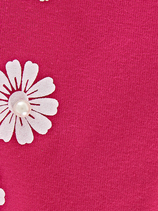 Бриджи для девочки с принтом UD 4003 малина - Mini maxi фото 5