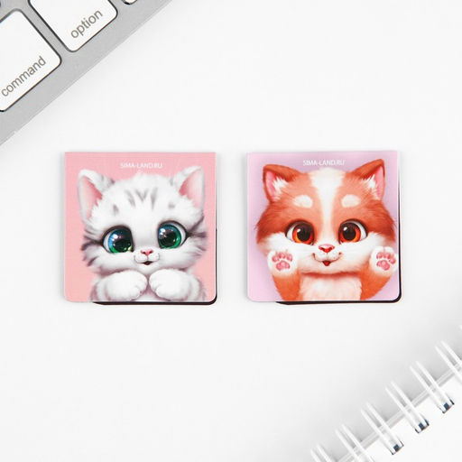 Цена за 2 шт. Набор блокнот А6, 32 листа, наклейки, магнитные закладки С 8 марта - Artfox фото 4