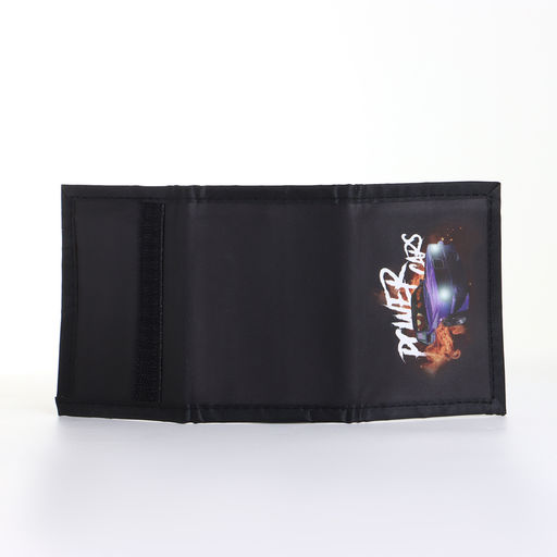 Кошелёк детский на липучке «Выбражулька», чёрный