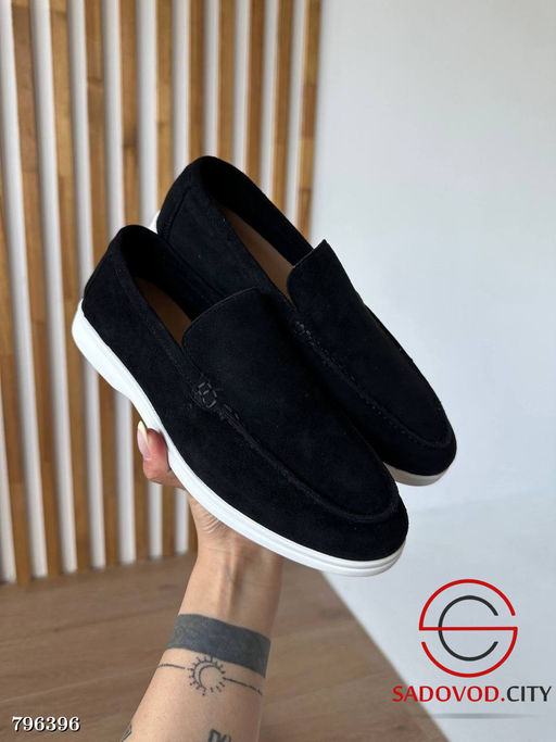 Премиальные Лоферы из натуральной замши.