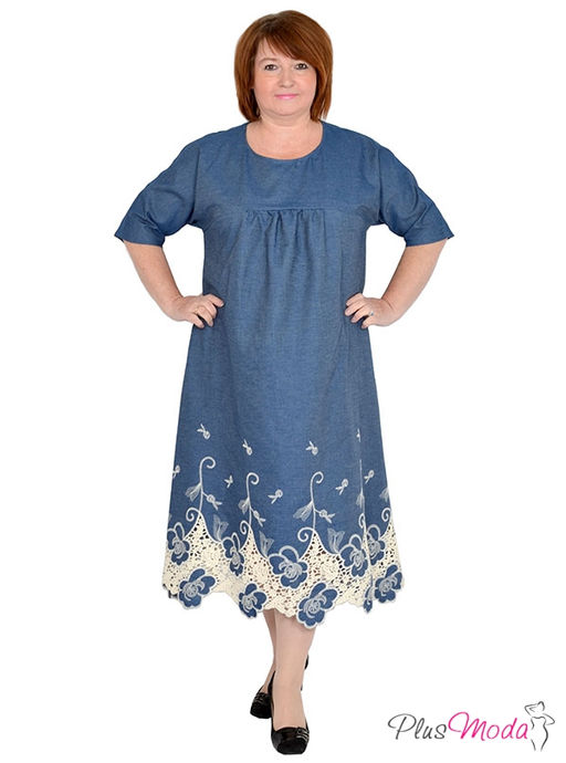 Платье Модель №597 размеры 44-82 - Plusmoda фото 4