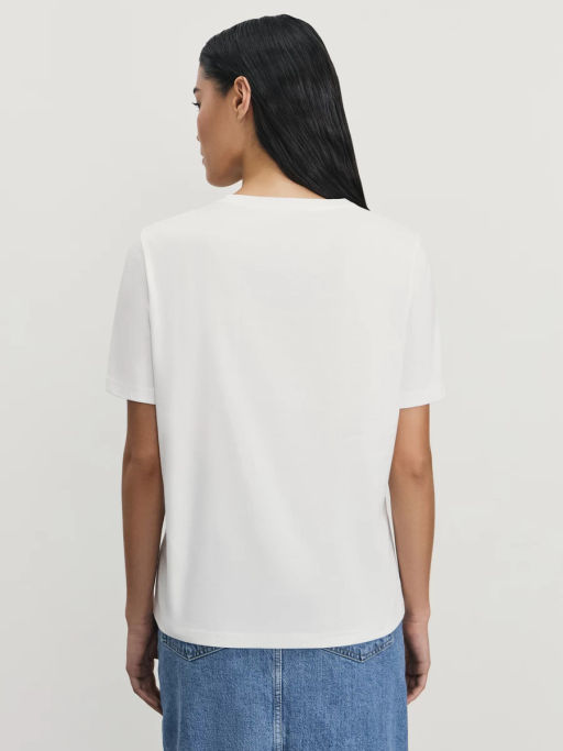 Базовая футболка из хлопка / Zarina  фото 6