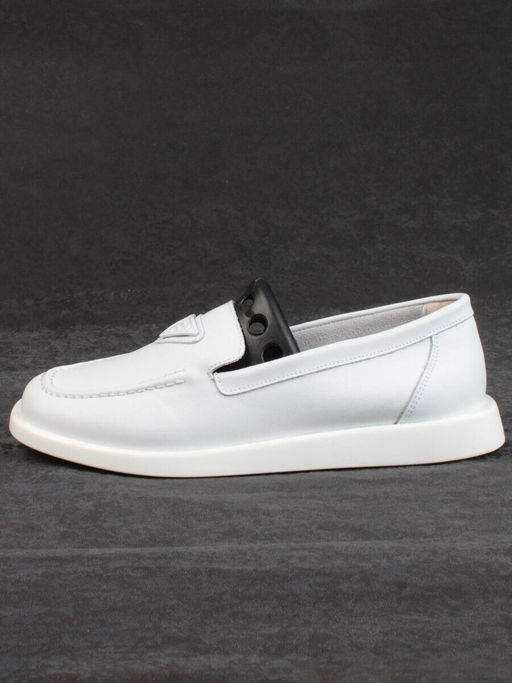 03-HY3-2D WHITE Полуботинки женские (натуральная кожа)