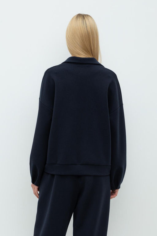 ЕВТ 3259/индиго джемпер жен