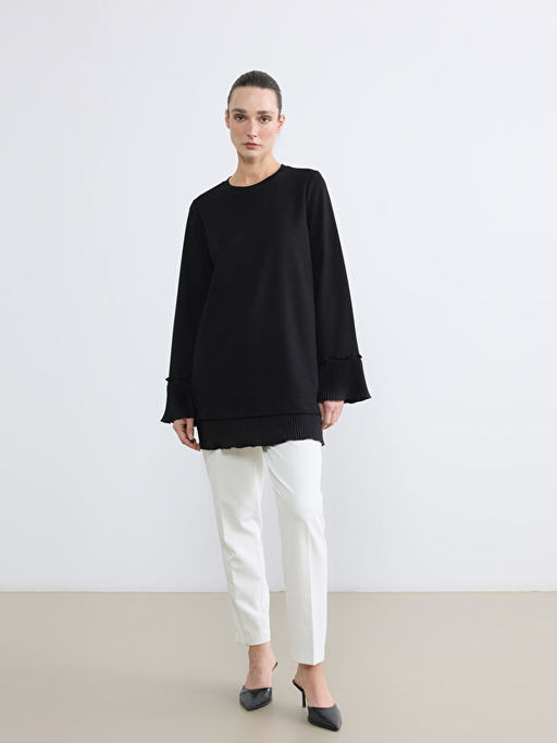 Bisiklet Yaka Soft Touch Kad?n Tunik