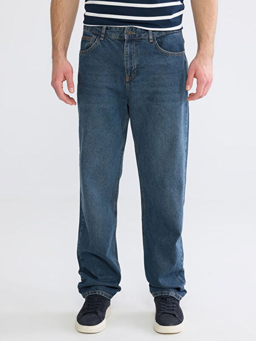 745 Baggy Fit Erkek Jean Pantolon