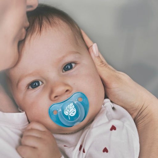 Соска - пустышка классическая, латекс, +3мес., Листочек - Крошка я фото 3