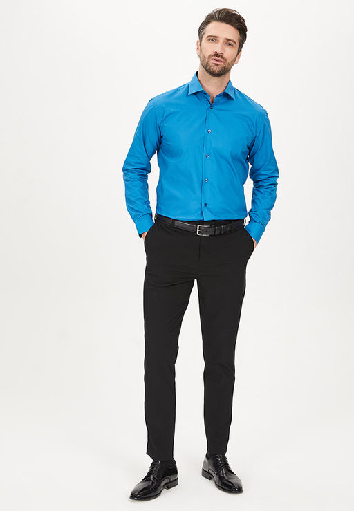 Сорочка мужская длинный рукав GREG 230/131/NB/Z/1p_GB фото 5