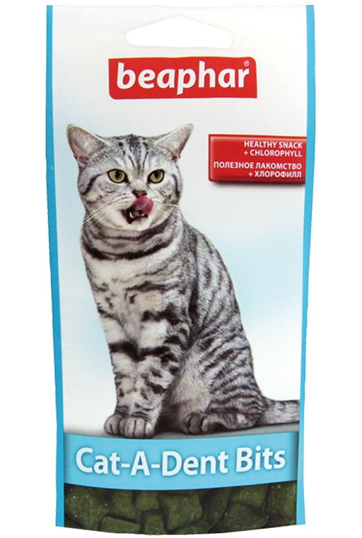 Подушечки для чистки зубов у кошек (Cat-a-Dent Bits), 75шт. (11406/11404)