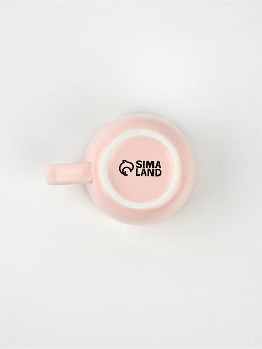 Чайная пара Мяу: кружка 200 мл, блюдце 18?11 см, ложка