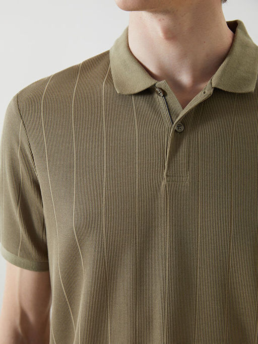 Polo Yaka K?sa Kollu Erkek Ti??rt