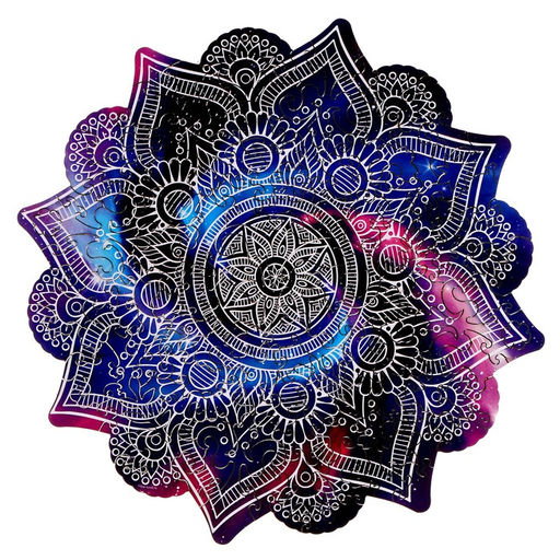 Пазл деревянный фигурный Гармония мира, круглый - Puzzle фото 2