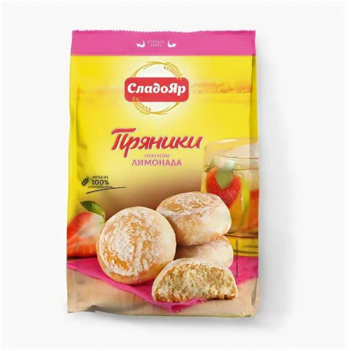 Сладояр (Ф012) ЛИМОНАДА пряник вес 350 г (Вижер)