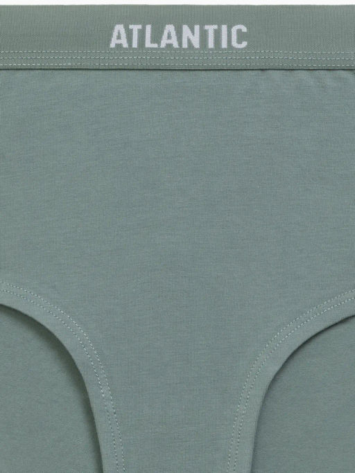 ATLANTIC 3CLP-009 Трусы макси спорт Maxi Sport - набор 3 шт. бежевый + розовый + зеленый  фото 7