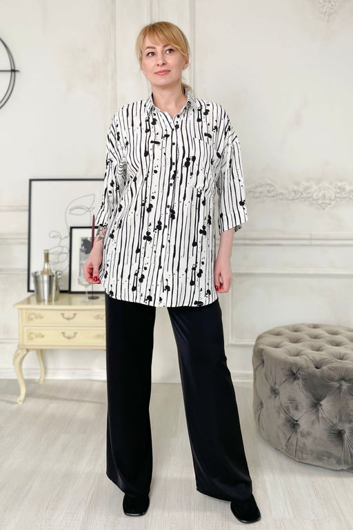 Блуза Rumoda 2197 белый  фото 5