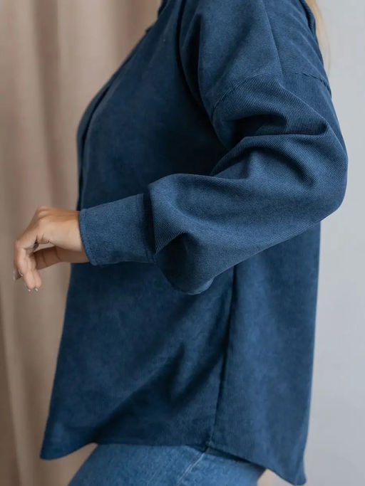 Рубашка женская вельвет РЖМ-01