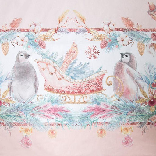 Скатерть Этель Pink magic d=150см +/-3см с ГМВО, 100% хл, саржа 190 гр/м2  фото 8