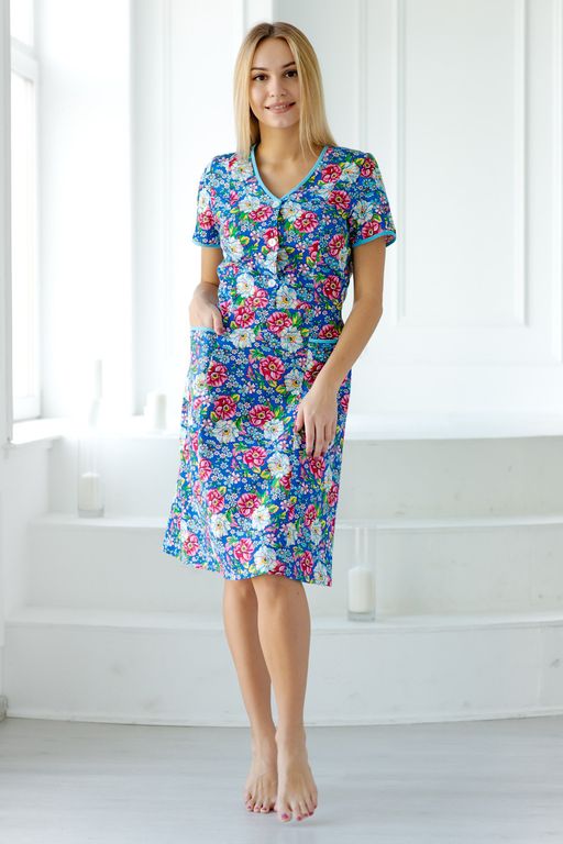 Платье женское из бязи Милослава mix - Амадэль фото 3