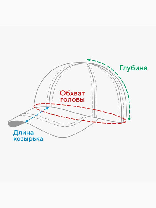 Кепка мужская MINAKU «Камуфляж», размер 58, зелёная